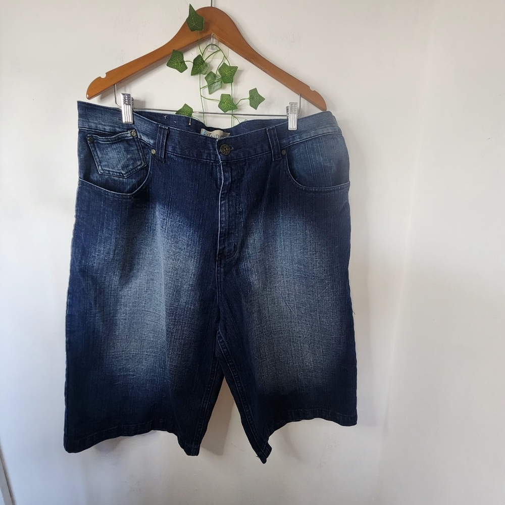 Indigo Denim Jean Shorts Jorts
